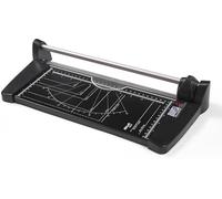 Coupe-papier robuste, machine de découpe de papier A4/A3/A2, jusqu'à 10 feuilles à la fois, plaque métallique antirouille, idéale for les bureaux, les écoles, le scrapbooking(A4)