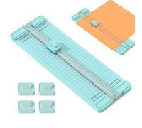 Coupe Papier Robustesse Industrielle,Tranche-Papier - Destructeur Portatif Coupe Bidirectionnelle Antidérapant pour Bureau Salle de Classe École
