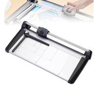 Coupe-papier rotatif, machine de découpe de précision robuste, peut couper des feuilles à la fois, massicot manuel pour la maison, le bureau et l'école