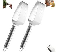 Coupe-pastèque - Accessoire de coupe - En acier inoxydable - Ustensile de cuisine multifonction pour couper les fruits - Pour le petit déjeuner, le déjeuner, le dîner, le barbecue, les pique-niques