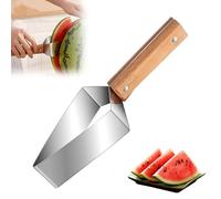 Coupe Pasteque, Coupe Tranche de Pastèque Triangle, Coupe Melon et Pastèque Acier Inoxydable, Gadget Cuisine Trancheuse Fruits pour Cuisine, Fêtes de Famille, Camping, Gadgets de Cuisine (1PC)