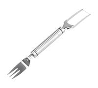 Coupe-pastèque en acier inoxydable | Coupe-pastèque d'été 2 en 1 | Coupe-pastèque pour fêtes en plein air, salade de fruits