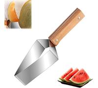 Coupe Pastèque Outil De Découpe De Fruits En Acier Inoxydable, Trancheuse De Fruits Multifonction, Gadgets De Cuisine Pour Fêtes De Famille Camping Pique-nique Barbecue (1PCS)