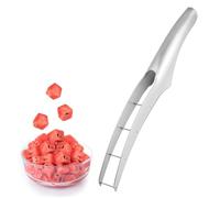 Coupe-pastèque pour couper la pastèque en cubes, couteau à melon pour gadgets de cuisine, outil utile et cool en acier inoxydable 305, nouvelles tendances créatives, gadgets de cuisine
