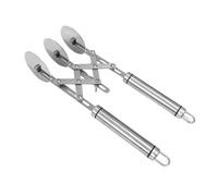 Coupe-pâte à plusieurs roues - Coupe-pizza en acier inoxydable | Coupe-pâtisserie extensible, pour nouilles, Pizza, biscuits, coupe-pâtisserie, diviseur de pâte, Machine à pâtes