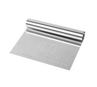 Coupe-Pâte En Acier Inoxydable, Grattoir À Pâte, Grattoir À Gâteau, Grattoir À Pain, Grattoir À Aliments De Cuisine, Outil De Grattoir Alimentaire 1 Pièce