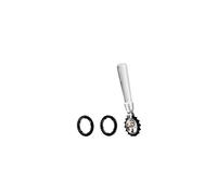 Coupe-pâte marquée, molette coupe-pâte, 3 types de coupe, également pour biscuit