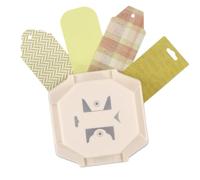 Coupe- - Perforatrice de papier de 9,5 cm - Fournitures pour scrapbooking - Pour travaux manuels en métal - Pour projets de bricolage - Album photo