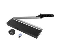 Coupe-photo robuste - Bord droit tranchant, tableau de mesure antidérapant, design compact portable, massicot durable | Fournitures d'artisanat, œuvres d'art, mises en page de scrapbooking, impression