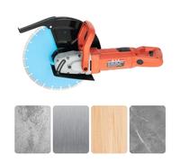 Coupe-pierre 3000 W - 3800 tr/min - Coupe-béton - 350 mm - Avec tuyau - Coupe-pierre humide - Pour pierre, béton et céramique