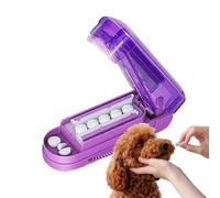 Coupe-pilules - 10,5 x 4,5 x 3,7 cm - Coupe-pilules pour petits comprimés │ Coupe-médicaments pour piluliers │ Coupeurs précis en acier inoxydable pour comprimés │ Coupe