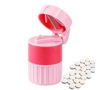 Coupe-pilules 4 en 1 - Coupe-pilules - Multifonction - Portable - Aide les personnes ayant une dextérité limitée, une faible prise en main ou ceux qui ne peuvent pas prendre de grandes tablettes