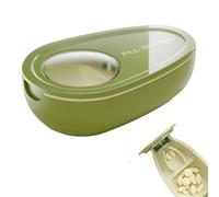 Coupe-pilules - Coupe-comprimés - Broyeur de comprimés - Sac de voyage portable - Outil médical - Brise-pilules et cutter - Accessoire de santé compact avec rangement pour G