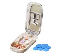 Coupe-pilules | Portable et compact - Accessoires pour la maison pour personnes âgées ayant des difficultés à avaler en voyage, en pharmacie et pour une utilisation en voiture