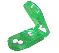 Coupe-pilules - Tablette transparente et séparateur de vitamines | Splits médicaux faciles pour petites ou grandes comprimés | Séparateur de pilules portables et distributeur pour une coupe précise