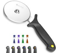 Coupe-pizza avec clips HACCP, diamètre 100 mm - Hendi 617014