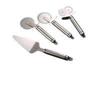 Coupe-pizza Inox Coupe-pâtisserie Couteau Rond Pelle À Pizza Pelle À Gâteau Ustensiles De Cuisson Accessoires De Cuisine(N05-A)