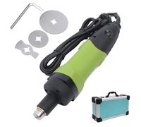 Coupe-plâtre médical, 12500 tr/min, coupe-plâtre électrique avec 3 lames de scie, 6 vitesses réglables, scie orthopédique pour enlever les moulages, boîte en aluminium pour hôpital et clinique