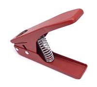 Coupe-plectres de guitare, taille compacte, se glisse dans la poche pour les guitares, idéal pour les musiciens en voyage, outil de poinçonnage