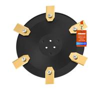 【Coupe Plus Efficace】Disque de lames + 6 pièces de rechange compatible avec Husqvarna Automower pour 305 (jusqu'au modèle 2016) séries, compatible avec Gardena R38Li-R80Li pour tondeuse robotisée