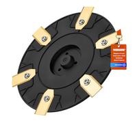 【Coupe Plus Efficace】 Disques de Lame + 6 pcs Compatibles avec Gardena Sileno City 400 600 / McCulloch Rob S400 S500 S600 S800, Disque de Lame pour Tondeuse Robot