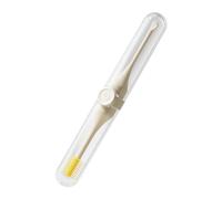 Coupe-poils de nez, double face, rotatif à 360 degrés avec brosse de nettoyage douce, pour la préparation du maquillage, la salle de bain, les voyages