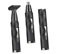 Coupe-poils de Nez Électrique USB pour Hommes, Multifonction | Tête Rotative 360 Degrés, Coupe Nette et Lisse, Format Compact, Usage à Domicile, Noir, Abs, Dc 5v