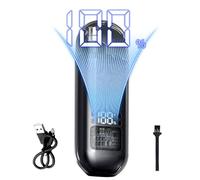 Coupe-Poils Nasal Auriculaire, Électrique Sans Fil pour Nez et Oreilles, Appareil Étanche Rechargeable avec Affichage Digital, Kit Outil Rasoir