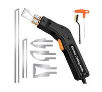 Coupe-polystyrène électrique 300 W avec 5 lames en nichrome, coupe thermique électrique avec 0-650 ℃, coupe-tissu professionnel pour EPS, EPP, plaques KT, EVA, PU, caoutchouc et tissu