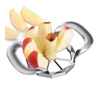 Coupe Pomme Acier Inoxydable, Hibucuo Trancheuse de Pomme,Vide Pommes Inox Couper Poires,Pèle-Découpe-Epluche Pomme-Enleve Trognon-Tranche Pomme de Terre En 8 Quartiers,Fruit Apple Cutter Corer Slicer