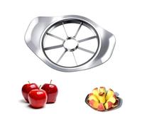 Coupe Pomme, Acier Inoxydable Trancheuse De Pomme 8 Lames, Coupe Pomme En Quartier,Pèle-Découpe-Epluche Pomme-Enleve