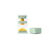 Coupe-pommes de terre Brabantia TASTY+ | Coupe-légumes en acier inoxydable avec 3 lames interchangeables | Design ergonomique | Garantie 5 ans | Jade Green