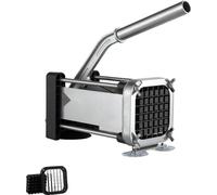 Coupe-pommes de terre - coupe-frites en acier inoxydable - 1/2""" Lame - parfait pour des frites fraîches - aide de cuisine professionnelle