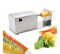 Coupe-pommes De Terre Électrique En Spirale, Machine À Couper Les Pommes De Terre Tornado En Acier Inoxydable, Torsadeur Automatique De Pommes De Terre