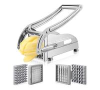 Coupe-pommes de Terre Et Concombre Multifonctionnel en Acier Inoxydable, Trancheuse de Légumes de Cuisine Domestique, Machine À Frites, Hachoir Alimentaire