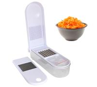 Coupe-pommes de terre portable - En acier inoxydable - Ustensile de cuisine multifonction résistant à la - Accessoire ménager pour pommes de terre, carottes, ail, concombres