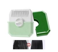 Coupe-poney - peigne | Tondeuse à cheveux avec lame de rasoir | Peigne manuel pour coupe et coiffage, design double face, ensemble de 2 pièces pour famille et salon, matériau robuste, noir, format pra