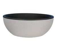 Coupe pot de fleurs - RIVIERA - Granit - D40 H15 cm - 12 L - Stone