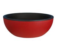 RIVIERA - Coupe pot de fleurs - granit D40 - rouge