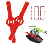 Coupe-pour têtes de Coupe | 100 Pièces Tête Droite Renforcée - Accessoires pour Tondeuse À Gazon,pour Jardin terrasse véranda extérieur arrière-Cour Cour Paysagiste Parc Maison espaces Verts et