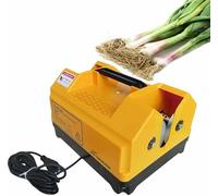 Coupe-racines d'ail à double tête, machine électrique pour retirer les extrémités des tiges d'ail, pour l'ail de jardin