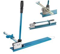 Coupe-rail DIN, outil de coupe à double rainure avec règle de mesure, machine de découpe de rails de guidage à double trou pour la découpe de rails en acier et en aluminium