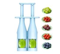Coupe-raisin avec double cylindre | Coupe-raisins ergonomique pour la maison, la cuisine, le restaurant, l'appartement, le dortoir d'étudiant