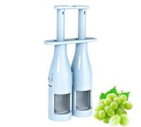 Coupe-Raisin Trancheur Gadget Presse-Fruits Trancheur à Double Barillet | Coupe-tomates portable Pour Cuisine Maison Restaurant Appartement Dortoir Préparation Repas Baie Olive Salade Tomate