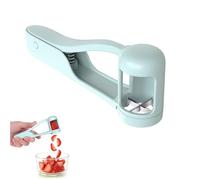 Coupe-raisin - Trancheuse de raisin pour les tout-petits - En acier inoxydable - Outil de coupe rapide - Poignée ergonomique antidérapante pour tomates cerises, fraises, gadgets de cuisine, salade