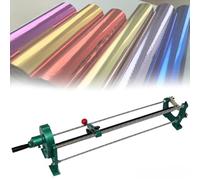 Coupe-rouleau de papier d'aluminium avec fonction de fente pour estampage à chaud et applications de tuyaux de papier