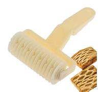 Coupe-rouleau en treillis de pâtisserie - Coupe-treillis pour pâte feuilletée, rouleau à biscuits et pizza | Fabriqué en ABS et compact, parfait pour la cuisson à la maison, outil de cuisson