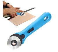 Coupe-rouleau rotatif à changement rapide, coupe-tissu rotatif | Coupe-rouleau de tissu à poignée ergonomique,Outils de coupe artisanaux, cutter rotatif en tissu pour l'artisanat, la, le