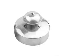 Coupe-sandwich et scellant en acier inoxydable - Outil de cuisine de type poussoir pour couper et sceller des sandwichs, tartes, boulettes de pizza, 9 x 9 x 4 cm