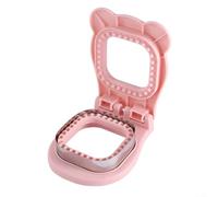 Coupe-sandwich et scellant pour créer des repas amusants dans la boîte à déjeuner des sandwichs sans croûte et des aliments faits maison (rose)
